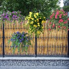 Artificial Flowers Indoor Outdoor Fake Hangings Flower Decor