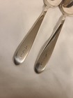 Old Atlantic Coast Line Railroad Silverplated Pair Teaspoons Acl