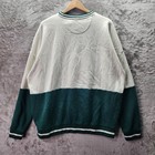 Disney Tigger Crewneck Sweatshirt Men   s Xl 100 Acre Wood Colorblock