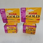 Kodak Gold 200 Color Print Film 35 Mm Iso 200 24 36 Exp Lot Of 2 Exp 01 2002 New