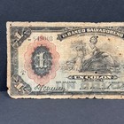 El Salvador - 1 Colon - Banco Salvadore  o - 1 Noviembre 1924