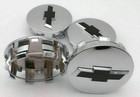 4 X Chevy Center Hub Caps Chrome Tahoe Suburban Silverado 2014-2019 3 25  83mm
