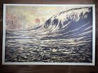 Shepard Fairey Obey Giant Dark Wave Art Print Poster Signed Offset Lithograph