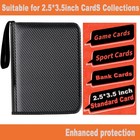 Premium 9-pocket Zipper Card Binder For 720 Mtg Tcg Sports Cards - Black