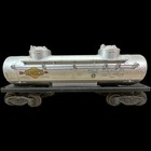 Lionel O Gauge Post War Sunoco  6465 Tanker Trailer  2 Dome Train W box