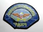 Vintage Us Department Of Defense Police Embroidered Shoulder Patch Dod Obsolete