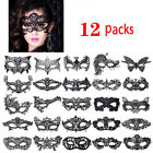 Cytherea 6 Packs Sexy Black Lace Eye Face Mask Masquerade Party Halloween Prom 