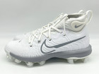 Nike Alpha Huarache Nxt Mcs Men s Size 9 5 White Grey Baseball Cleats Dj6519-103