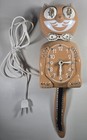    1960 s  vintage  Electric Rare   copper Colored   kit Cat Klock   jeweled Version   d8