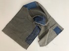 Very Old Japanese Indigo Boro Fabric 39  X 13 5       Vintage Textile     Stunning