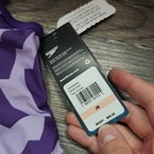 Speedo St Vortex Maze Flyback Swimsuit Team Purple Size 28 Womens New Tags