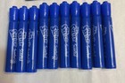 10 New Blue Mr Sketch Blueberry Scented Markers Chisel Point Tip