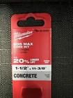 Milwaukee 48-20-5400 Sds-max 1-piece Core1-1 2 x11-3 8  New