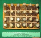 Vintage Very Rare Authentic Miniature Coca-cola Bottles   Wood Crate Carrier