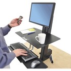 Ergotron Workfit-s Single Hd With Worksurface  - Up To 29 00 Lb - Up To 30  Lcd