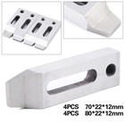 4x Cnc Wire Edm Stainless Jig Holder Fixture Board Tool F  Clamp leveling M8 Usa