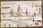 National Geographic Original July 2009 Southeast Asia   The Khmer Empire Map