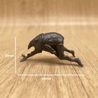 Vintage Brass Beetle Figurine Insect Statue Mini Desk Decor Sitting Edge Ornamen
