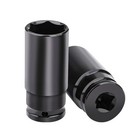 1 2  Drive X 22mm Deep 6-point Impact Socket  Cr-mo   Axle   Lug Nut Socket