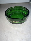 Vtg Becks Bier Germany Beer Large Ashtray Advertising Glass Green