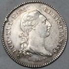1776 France Louis Xvi Xf Jeton Sun Bees King Loyalty Silver Coin  26082203r 