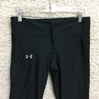 Under Armour Pants Large Adult Black Compression Heatgear Leggings Capri Women L