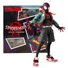 Spider-man Action Figure Miles Morales Into The Spider Verse Toy Gift With Box