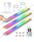 Szokled Iluminaci  n Para Debajo Del Gabinete  Luces Ultrafinas De 12 Pulgadas 