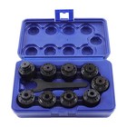 9pcs Ansi Tapping Collets Compatible Gt12 Collet Holder For M16r Tapping Machine