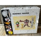 Nib Nj Croce Looney Tunes 4pc Bendable Figures Set