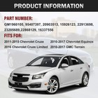 95407397 Rear View Backup Camera For 2010-2017 Chevy Cruze Equinox Gmc Terrain