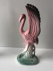 Set Of 2 Vintage Pink Flamingo Figurines Mid Century Modern 