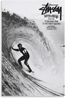 Stussy Surf Vintage Poster Unframed 24x36 Black White Surfing Wall Art