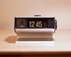 Seiko Dp688 Vintage Alarm Flip Clock Silver 60 50hz Good Working