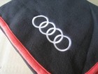 Audi Fleece Blanket Black red New Novelty