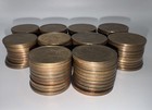 Lot Of 100 - Circulated  1 One Dollar Gold Sacagawea Coins 2000 - 2001   100 Fv 
