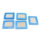 5 Air Filter Lawn Mower Filters For Briggs stratton 491588 491588s 399959
