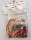 Vtg Merri Mac Tiny Treasure Seasonal Sisal Christmas Ornament Kit Nip