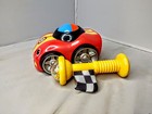 Fisher Price Lil  Zoomers Shake And Crawl Racer Red Car Rattle Baby Kids Toy