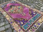 Turkish Antique Rug Bohemian Area Rug Oushak Rug Vintage Rug Handmade Wool Rug
