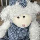 Lucy Belle Lambston - Rare   Retired Boyds Bears- Bean Bag Lamb Sheep