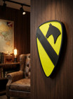Us Army 1st Cavalry Division Wall Sign     3d Logo Military Plaque     Man Cave