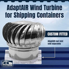Adaptair Wind Turbine For Shipping Containers - Designed For Conex Container  Sh