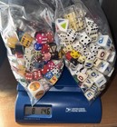 Huge Vintage Modern Poker Game Dice Mixed Lot Butterscotch Amber 9 Pounds Bulk