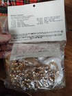 Nos Vintage Vtg Walco Bell Sequin Bead Jeweled Christmas 3-ornament Kit Gold