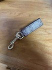 Coach Signature Trigger Snap Bag Charm key Ring F49314 Khaki gold