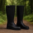 Darth Vader Shoes   Black Leather Cosplay Boots   Sith Inspired Costume Footwear