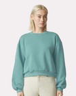 American Apparel Rf494 Ladies Reflex Fleece Balloon Sleeves Crewneck Sweatshirt