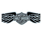 Harley-davidson Wing Bar   Shield Motorcycle License Plate Frame  Premium Metal