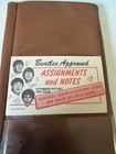 Vintage 1964 Select-o-pad The Beatles Lesson Assignment Pad Notebook Very Rare